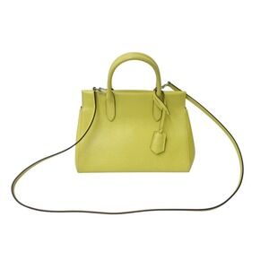 LOUIS VUITTON Epi Marly handbag shoulder bag yellow leather